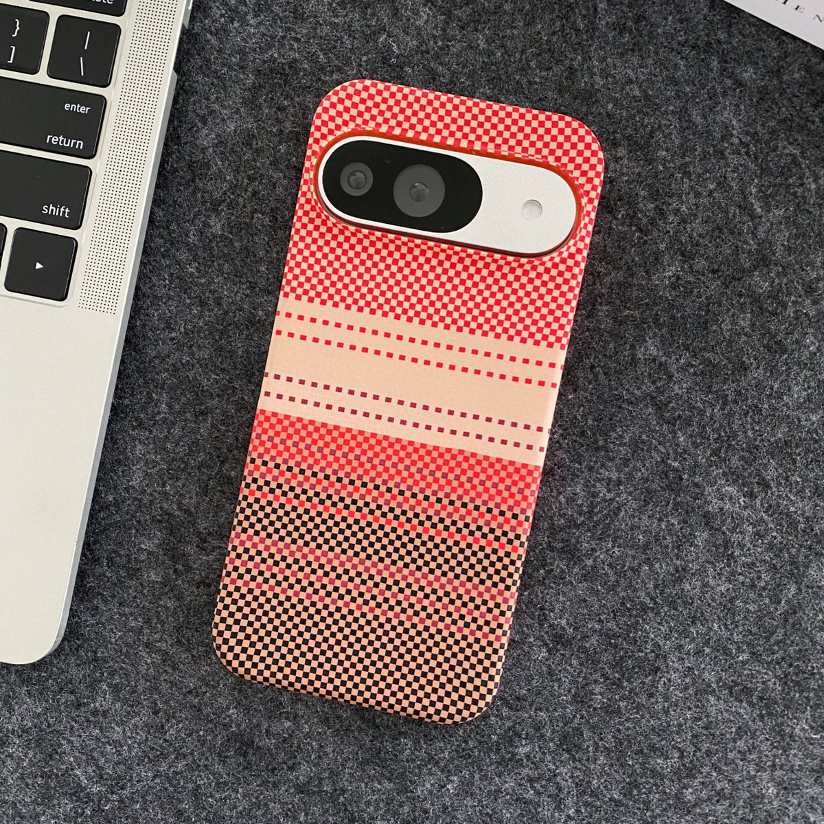Magnetic Carbon Fiber Texture Hard Case for Google Pixel
